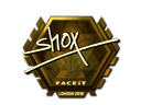 shox (Gold) | London 2018 Sticker