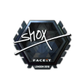 Sticker | shox (Foil) | London 2018
