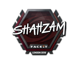 Aufkleber | ShahZaM | London 2018