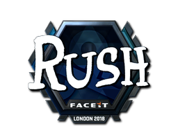 Sticker | RUSH (Foil) | London 2018