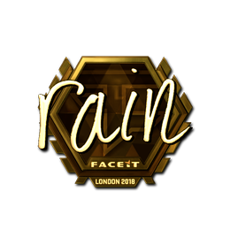 rain (Gold) | London 2018
