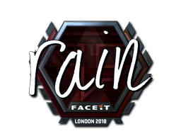 Pegatina | rain (reflectante) | Londres 2018