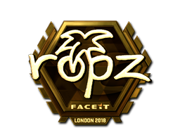 ropz (золотая) | Лондон 2018