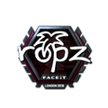Sticker | ropz (Foil) | London 2018