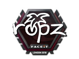 Sticker | ropz | Londres 2018