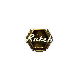 Sticker | Rickeh (Gold) | London 2018