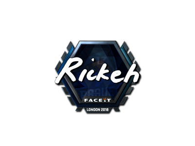 Sticker | Rickeh (Foil) | London 2018