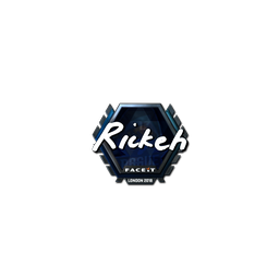 free cs2 skins Sticker | Rickeh (Foil) | London 2018