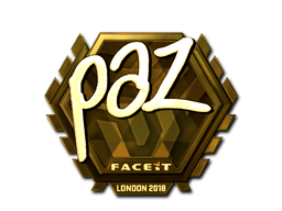 paz (золотая) | Лондон 2018