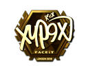 Sticker | Xyp9x (Gold) | London 2018