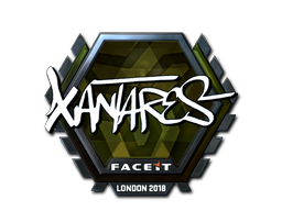 Aufkleber | XANTARES (Glanz) | London 2018