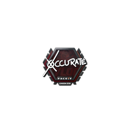 free cs2 skins Sticker | xccurate | London 2018