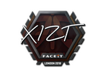 Sticker | Xizt | London 2018