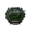 Sticker | gade | London 2018