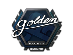 Sticker | Golden | Londres 2018