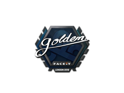 Sticker | Golden | London 2018