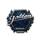 Sticker | Golden | London 2018