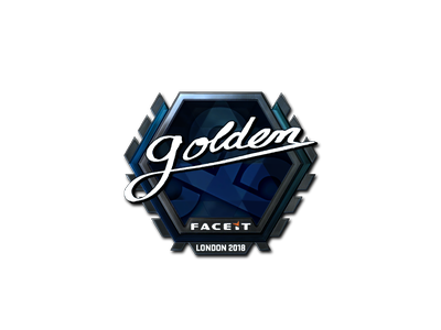 Sticker | Golden (Foil) | London 2018
