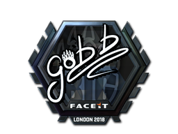 Наліпка | gob b (лискуча) | Лондон 2018