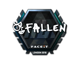 Aufkleber | FalleN (Glanz) | London 2018