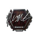 Sticker | flusha | London 2018