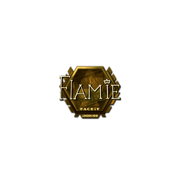 Sticker | flamie (Gold) | London 2018