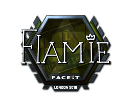 Çıkartma | flamie (Parlak) | Londra 2018