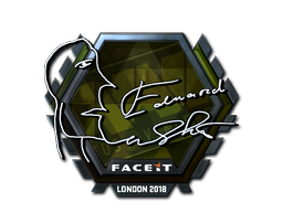 Sticker | Edward (Foil) | London 2018/20fx20