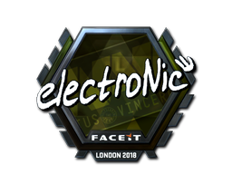 Sticker | electronic (Foil) | London 2018