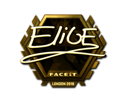 Sticker | EliGE (Gold) | London 2018