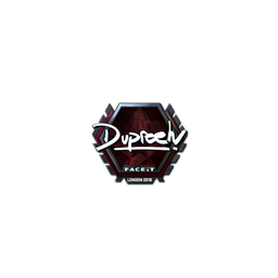 Sticker | dupreeh (Foil) | London 2018