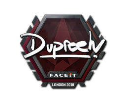 Sticker | dupreeh | London 2018