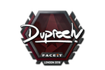 Sticker | dupreeh | London 2018