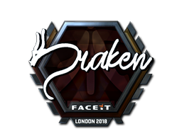 Aufkleber | draken (Glanz) | London 2018