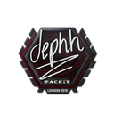 Sticker | dephh | London 2018