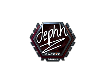 Sticker | dephh (Foil) | London 2018