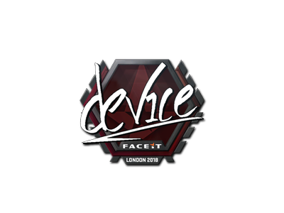 Autocolante | device | Londres 2018