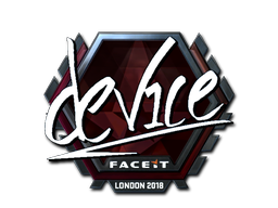 Sticker | device (Foil) | London 2018