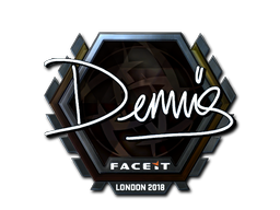 스티커 | dennis (Foil) | London 2018