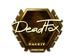 DeadFox (золотая) | Лондон 2018