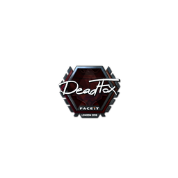 free cs2 skins Sticker | DeadFox (Foil) | London 2018