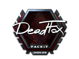 DeadFox (металлическая) | Лондон 2018