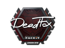 Aufkleber | DeadFox | London 2018
