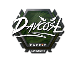 Наклейка | DavCost | Лондон 2018