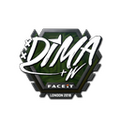 Sticker | Dima | London 2018