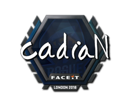 Autocolante | cadiaN | Londres 2018