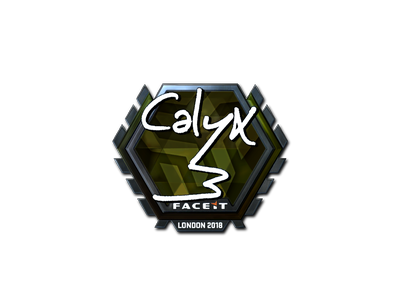Sticker | Calyx (Foil) | London 2018