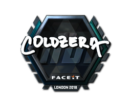 Наліпка | coldzera (лискуча) | Лондон 2018
