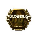 Sticker | coldzera (Gold) | London 2018