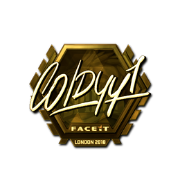 COLDYY1 (Gold) | London 2018